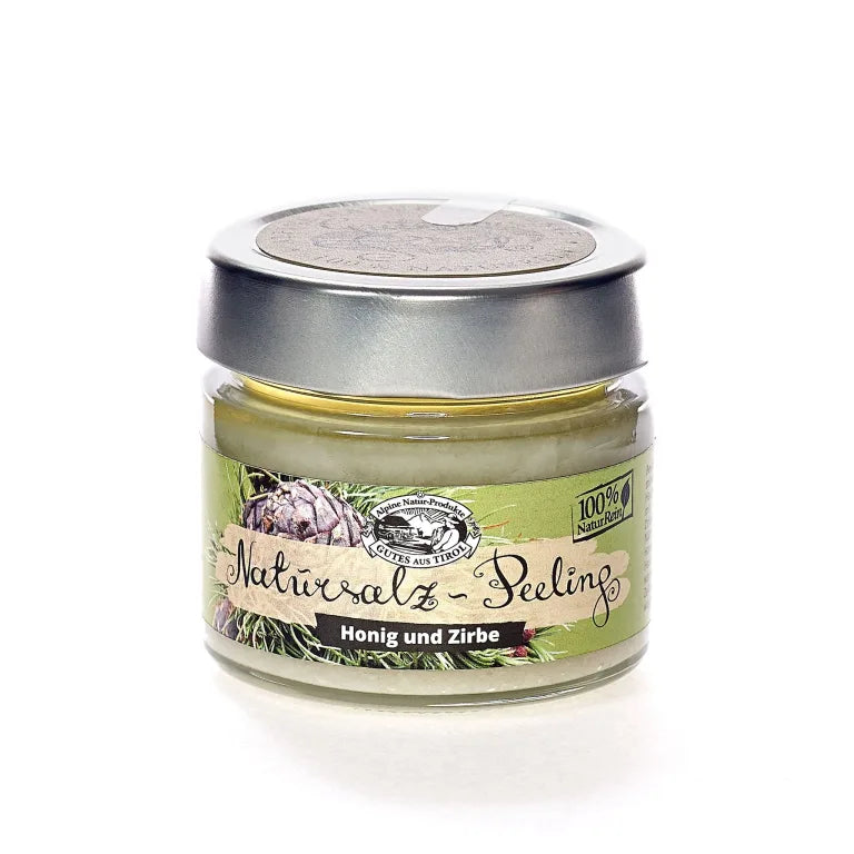Alpine Natursalzpeeling Zirbe & Honig
