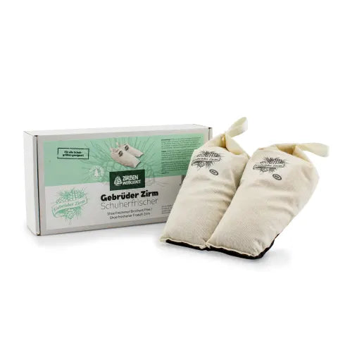 Alpine Zirbenwerkstatt Schuh Erfrischer - Gebrüder Zirm