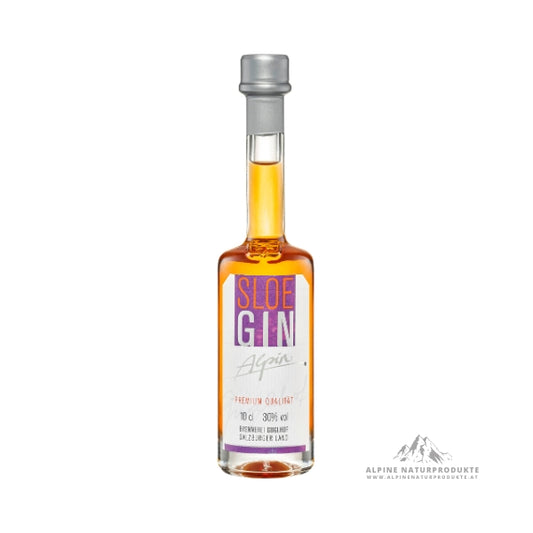 0,1 Liter Sloe Gin Alpin Brennerei Guglhof 