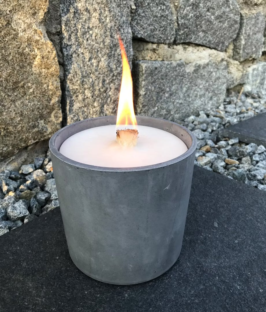 AlpinPur "Beton" – Schmelzlicht - Wachsfresser - Kerzenfresser