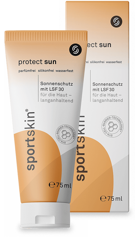 Hochleistungs-Sonnenschutz "protect sun"