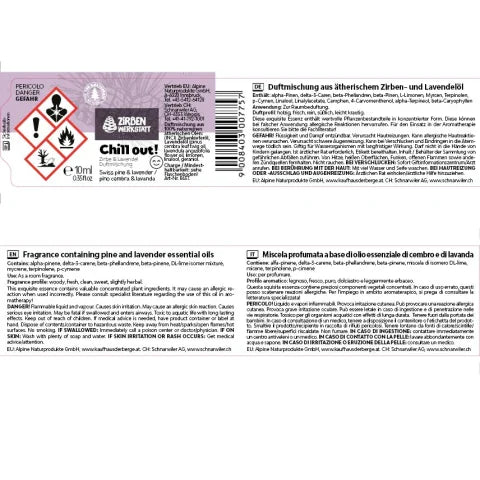 Alpine Zirbenwerkstatt Zirben Lavendel Öl