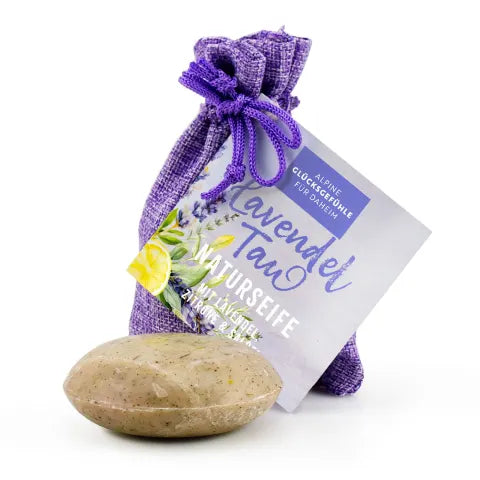 Alpine Lavendeltau Naturseife Lavendel-Zitrone