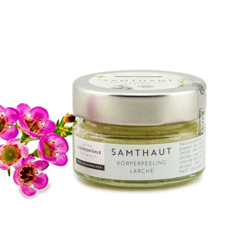 Alpine Samthaut Körperpeeling
