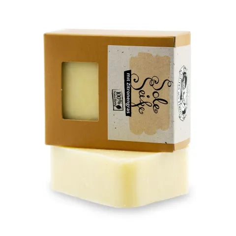 Alpine Sole-Seife mit Zitronengras - Palmölfrei