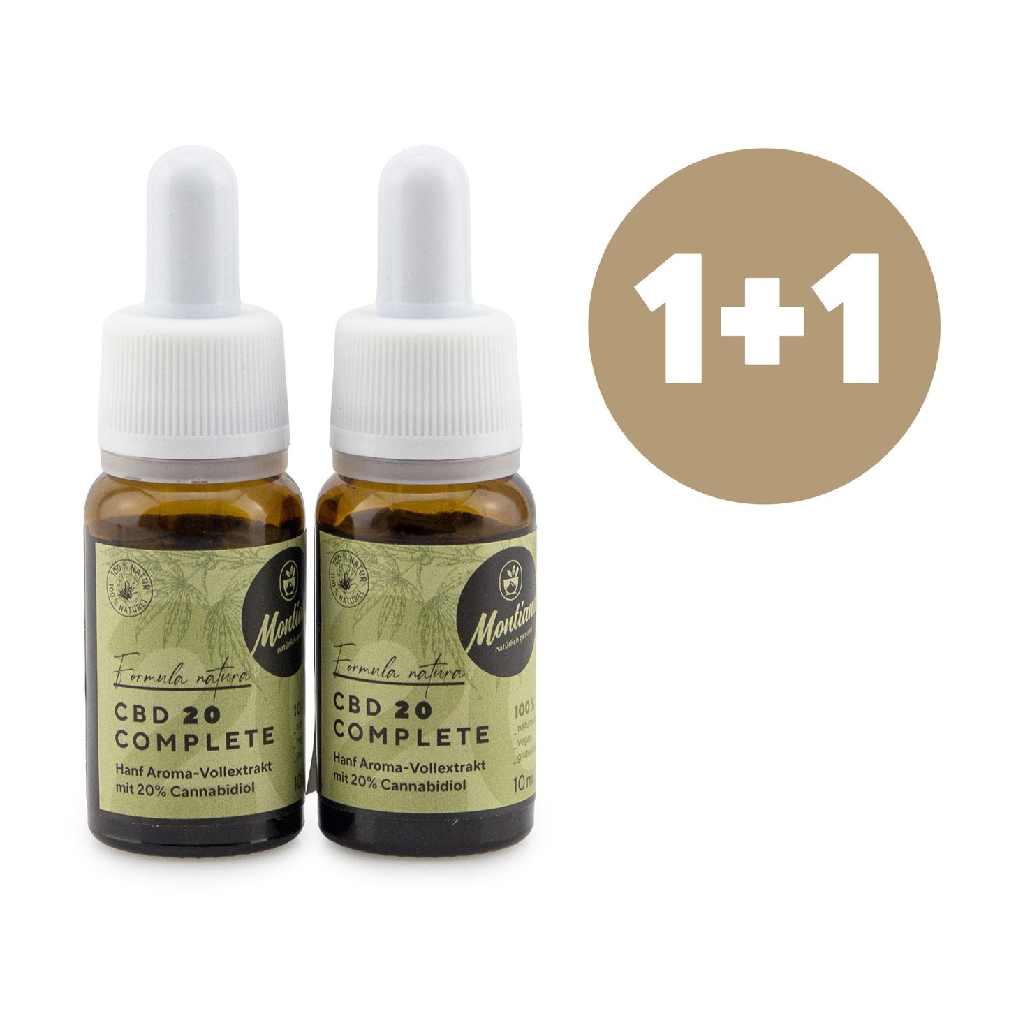 CBD Complete 20% – 10 ml – 1+1 GRATIS