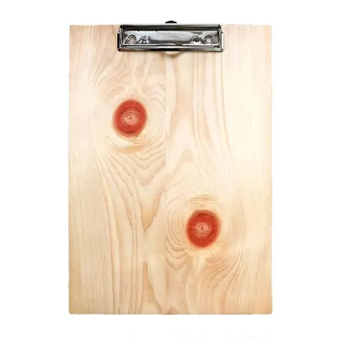 Klemmbrett aus Zirbenholz